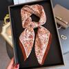 Cashew Print Female Neck Scarf Cotton Linen Feeling Women Square Hair Scarves Foulard Head Band Shawls Wraps Neckerchief Bandana