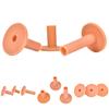 3Pcs Rubber Driving Range Golf Tees Holder Tee Home Training Practice Mat