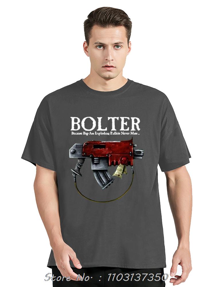 Mode T-Shirt Übergroßes T-Shirt Bolter Dicker Arsch Kugeln! Unisex O-Ausschnitt T-Shirt Herrenbekleidung Fitness T-Shirt Grafik T-Shirt