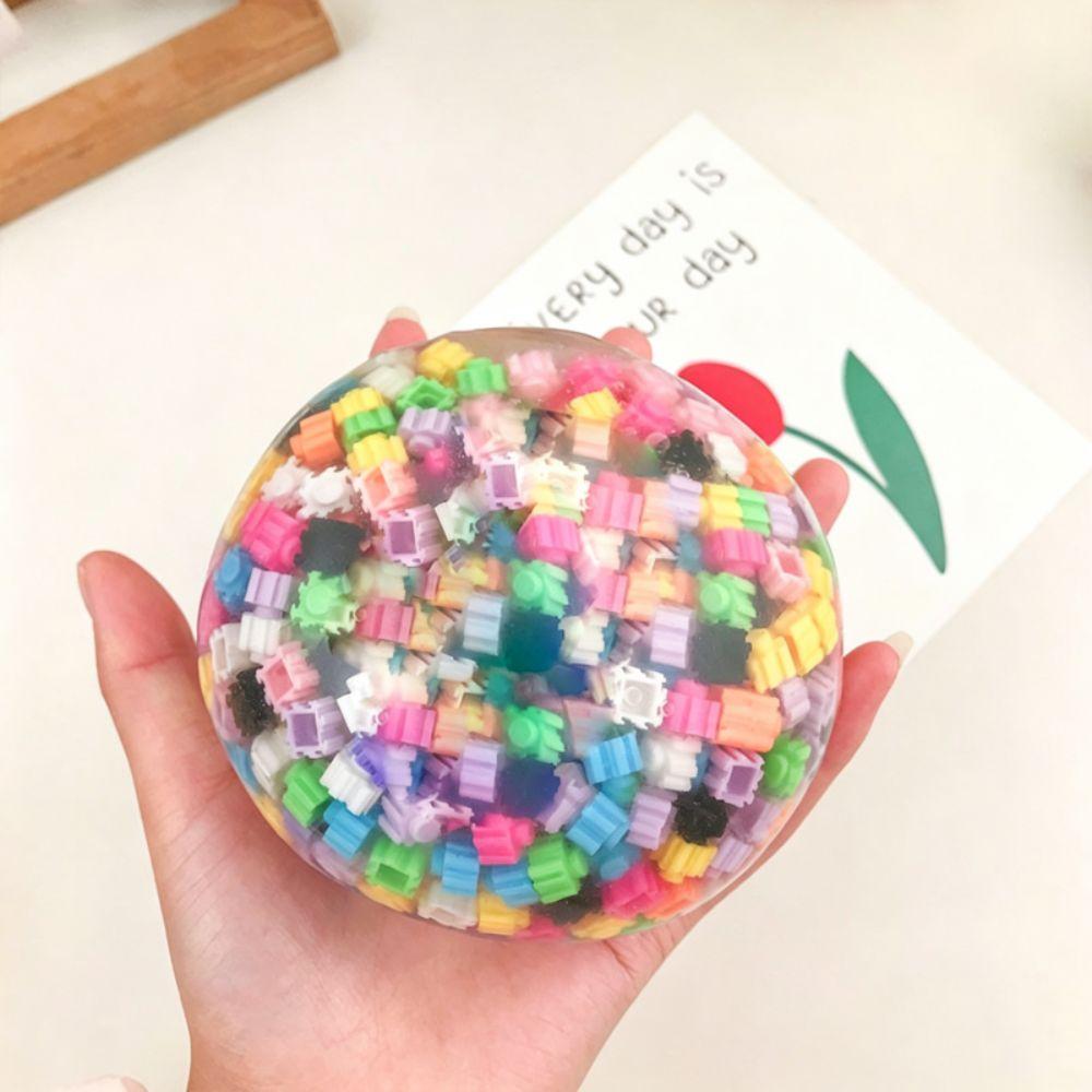 Hand Relax Building Blocks Squishy Super Big Handmade Ball Creative Crunchy Squishy Kids Adults