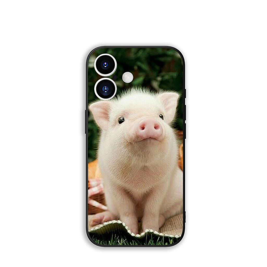 Anime Cute Pig Funny Phone Case for Samsung Galaxy A25 A37 A57 A12 A14 A31 A41 A50 A51 A70 A71 A72 A21S A04 M15 Note 20 9 8 10