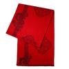 In the elderly red scarf female winter mother middle-aged big red scarf old grandmother Chinese red gift