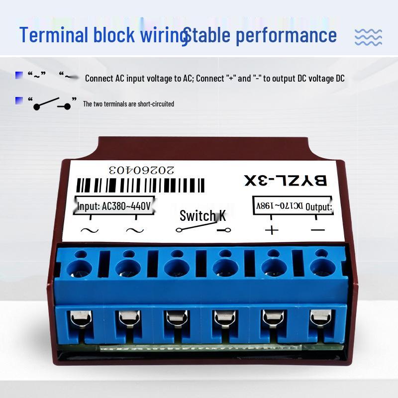 BYZL-3X Rectifier: AC380-440V To DC170-198V Motor Brake Power Supply Device