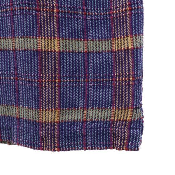 L.L.BEAN 80s Vintage Check Pattern Long Sleeve Check Shirt S Men's Used