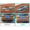 For Nissan X Trail 2015 T32 Luxurious Chrome Door Handle Cover 2013 2014 MK3 X-Trail Rogue Accessories Stickers Car Styling