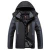 Herbst und Winter Herrenjacke Plus Samt verdicken Plus Size warme winddichte wasserdichte Bergsteigerkleidung