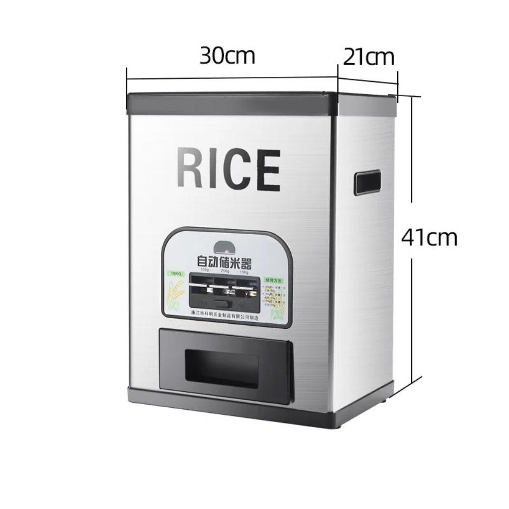 

10/15kg Rice Bucket Barrel Automatic Sealed Container New Grain Storage Tank Household 10kg