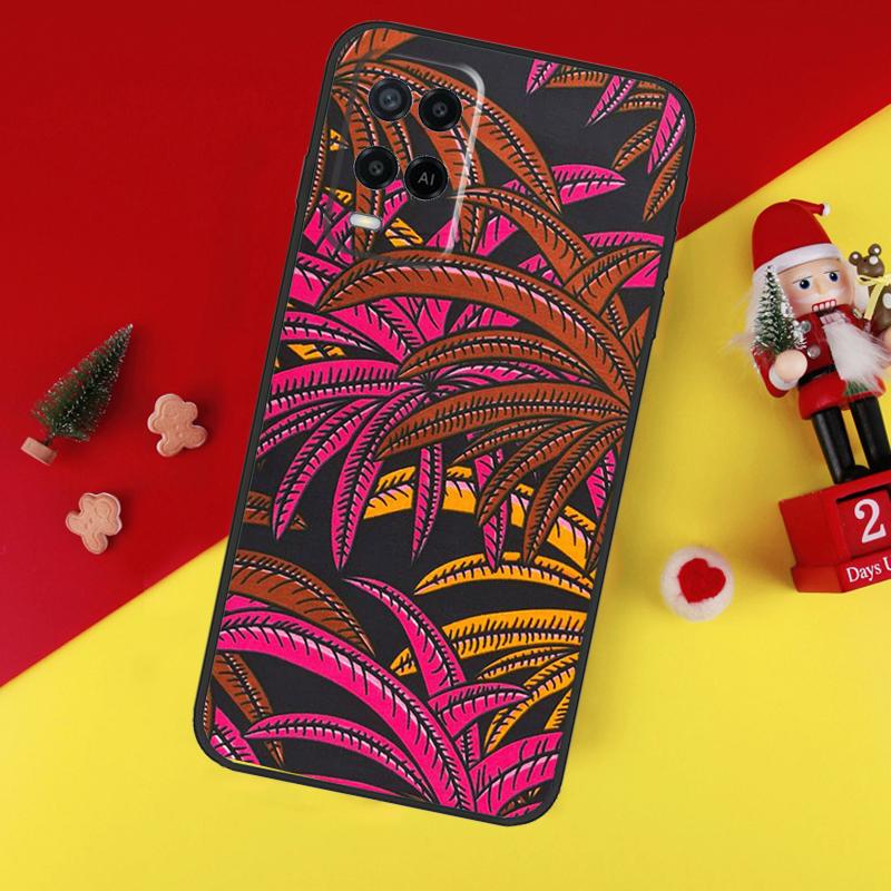African Wax Print Design Case For Oppo A5 A6 Pro A15 A57 A17 A54 A74 A94 A76 A16 A96 A40 A60 A80 A18 A38 A58 A78 A98
