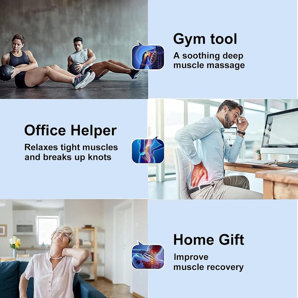 iECO Cryosphere Cold Massage Roller Ball – Ice Cold and Hot for Deep Tissue and Sore Muscle Relief of Stiffness and Stress, Body, Neck, Back, Foot,