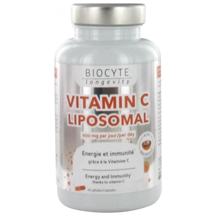 Compléments alimentaires - Biocyte Vitamine c Liposomal Gélules
