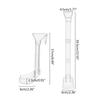 Feeding Tube for FishTank Feeding Tools with Dish Bowl Detachable Frame Transparent Acrylic Crystal Shrimp Pot HX6C