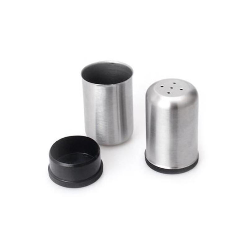 Stainless Steel Spice Salt Pepper Shaker Jar Cruet Container Bottle Castor Kitchen Dining Tool