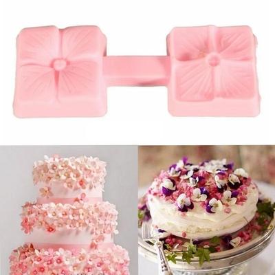 3D Flower Mold Cherry Blossom-shaped Butterfly Cake Mold Silicone Plunger Fondant Cake Chocolate Molds