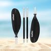 4-Piece Two Way Paddle Adjustable Double-Head Surfpaddle Aluminium Alloy Stand Up Paddleboard Paddles for Canoe Kayaking