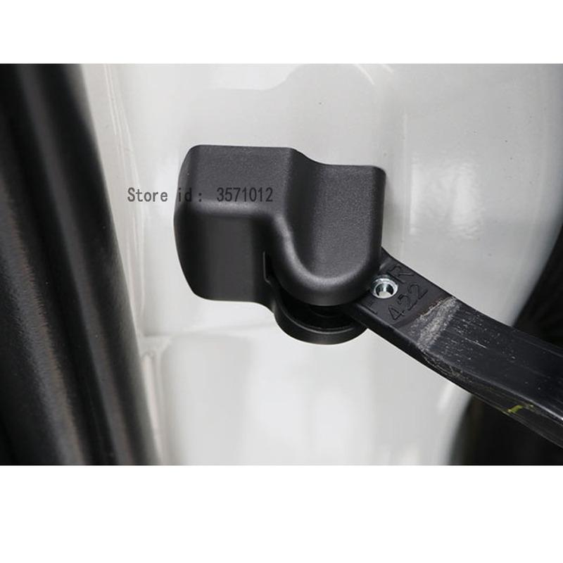 For Toyota RAV4 Anti Rust Water Proof Door Lock Key Keys Plastic Buckle Limit Device Trim Hoods 4PCs
