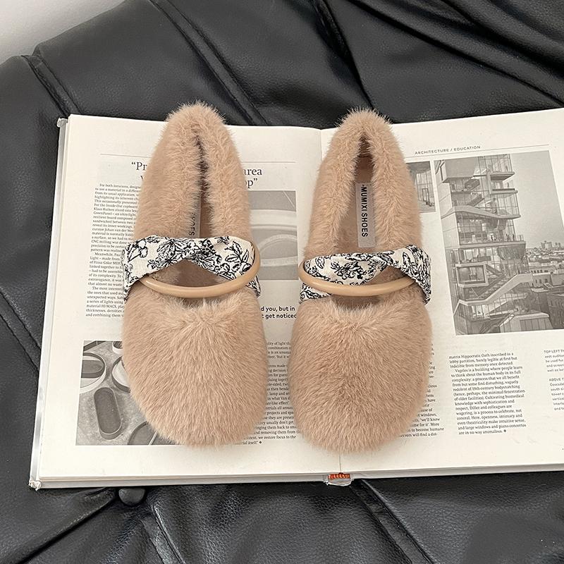 

Модные осенне-зимние женские домашние меховые туфли, лаконичные, с круглым носком, слипоны, теплые туфли, женские удобные хлопковые балетки 35 хаки
