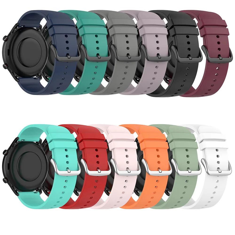 Sports Silicone 20mm 22mm Watch Strap For Garmin Venu 3 Band Forerunner 265 255 Music Vivoactive 4 For Garmin Venu Sq 2 Bracelet