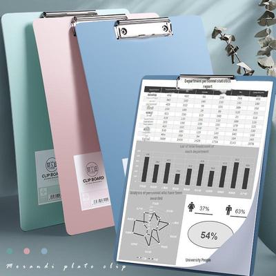 A4 Verdickte Vertikale Aktenmappe mit Schreibblock und Einzelklemme.