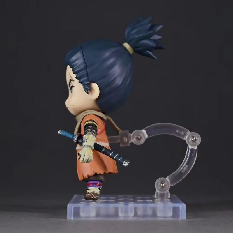 In Stock Sekiro: Shadows Die Twice Action Figure 2522 Q-Version Clay Man Sekiro Collectible Model Activity Doll Playthings Kids Gifts