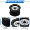 1 Pc Drive Belt Idler Pulley for Toyota Tundra 2007-2019,for Toyota Sequoia 2008-2018 Iron Black Serpentine Tensioner Pulley Idler