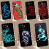 Ancient Japanese Dragon Case For OPPO A16 A76 A96 A98 A78 A58 A5 A9 A15 A17 A77 A52 A72 A53S A57S A94 A74 A54 Cover