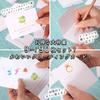 moin moin Message 90 Cards Large Capacity Colorful Stamps with Watercolor and Simple White Mini Cards for and Presents with and Animals Cards, (9