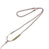 Adjustable Handmade Hetian Jade Pendant Necklace with High-End Woven Lanyard