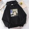 Cyber Hamster Meme Cringe Funny Animal Vintage Graphic Hoodie for Men Women Long Sleeved Loose Casual Neutral Sweater Tops