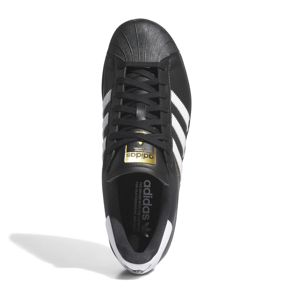 Adidas Superstar Spikeless Golf Black White Unisex Sneakers Core-Black Cloud-White Gold-Metallic IE6053