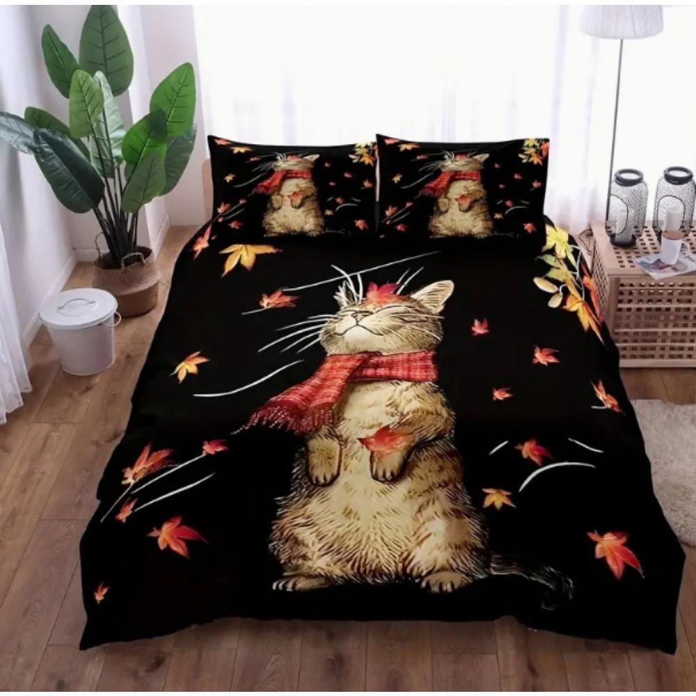 Fashion Technology Printing, 3D Digital Printing, Bedding, Duvet Covers, Pillowcases, Three-piece Sets