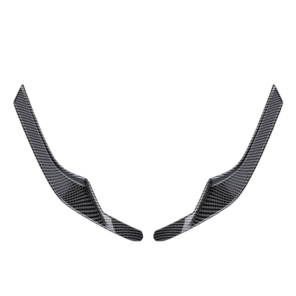 2Pcs Headlight Eyelid Eyebrow Cover Trim Strip Carbon Fiber Pattern Replacement for CRV CR V 2023 2025