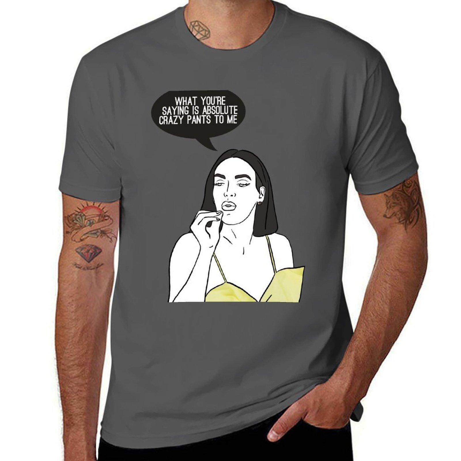 

Crazy Pants T-Shirt t shirts for man cotton funny man t shirt cotton high quality t shirt man designer T-Shirt 4XL