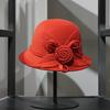 Women'S Fashion Embossed Cloche Hat, & Nylon Blend, Non-Stretch, Dry Clean Only, for Special Occasions, No Feathers