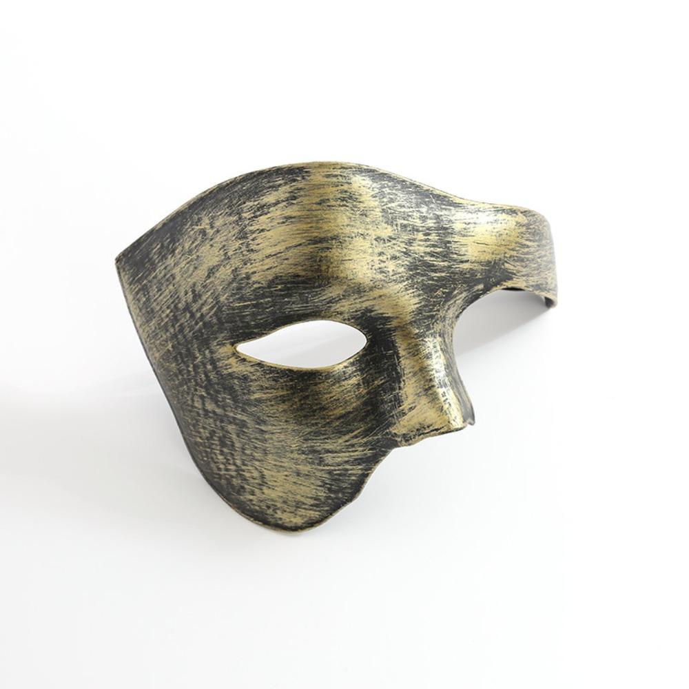 Creative Plastic Masquerade Cosplay Masks Lightweight Durable Carnival Costume Props Thickened Halloween Party Anonymous Face