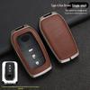 Toyota RAV4 Smart Key Zinc Alloy Leather Protective Case