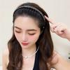 Make Up Rhinestone Headband with Toothed  Hair Hoop Cute Hairband  Female