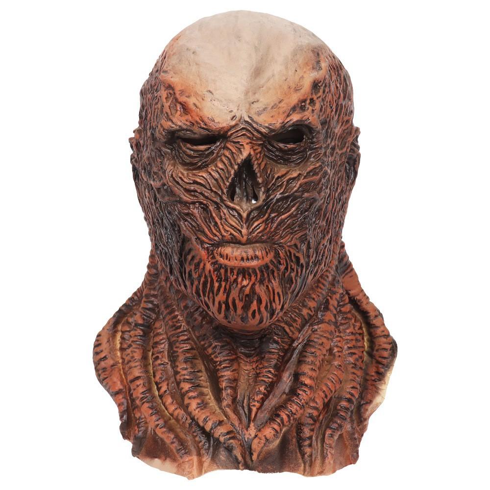 Stranger things4 vecna Vikna latex mask Stranger things Ten thousand Halloween cos Peripheral Vikna Long flesh-colored