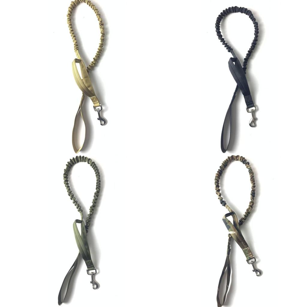 Tactical Nylon Dog Leash For Medium And Large Dogs With Locking Clip