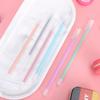 10Pcs Transparent Frosted Watercolor Pens, Used for Office Work, Problem Solving, Signature Writing, Diaries, Notes, Student Classroom Prizes, Friend