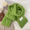 New Knitted Scarf Men's and Women's Student Couple Thickened Wool Scarf Korean ins Wind Wool Shawl