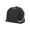 Michael Kors MK Jet Set Chain Round Zipper Shell Bag Crossbody Women bags Black 35S9GTVC2L-BLACK