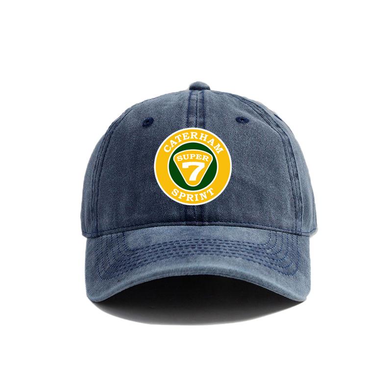 Caterham Super Baseball Cap Summer Distressed Dad Hats Unisex Outdoor Adjustable Cotton Caps