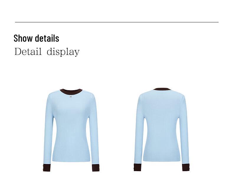 JZ ANNACO Women's 100% Wool Comfortable Knit Sweater