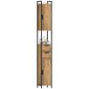 Freestanding Bathroom Cabinet, Tall Bathroom Storage Cabinet with Drawers and Shelves, Linen Storage, Brown