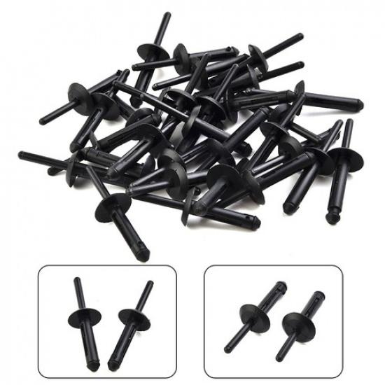30pc Car Push Retainer Pin Rivet Trim Clip Panel Moulding Assortment For Chrysle