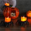 Crawly Spider Pumpkin LED Light Scary Spider Night Light  Holiday Party
