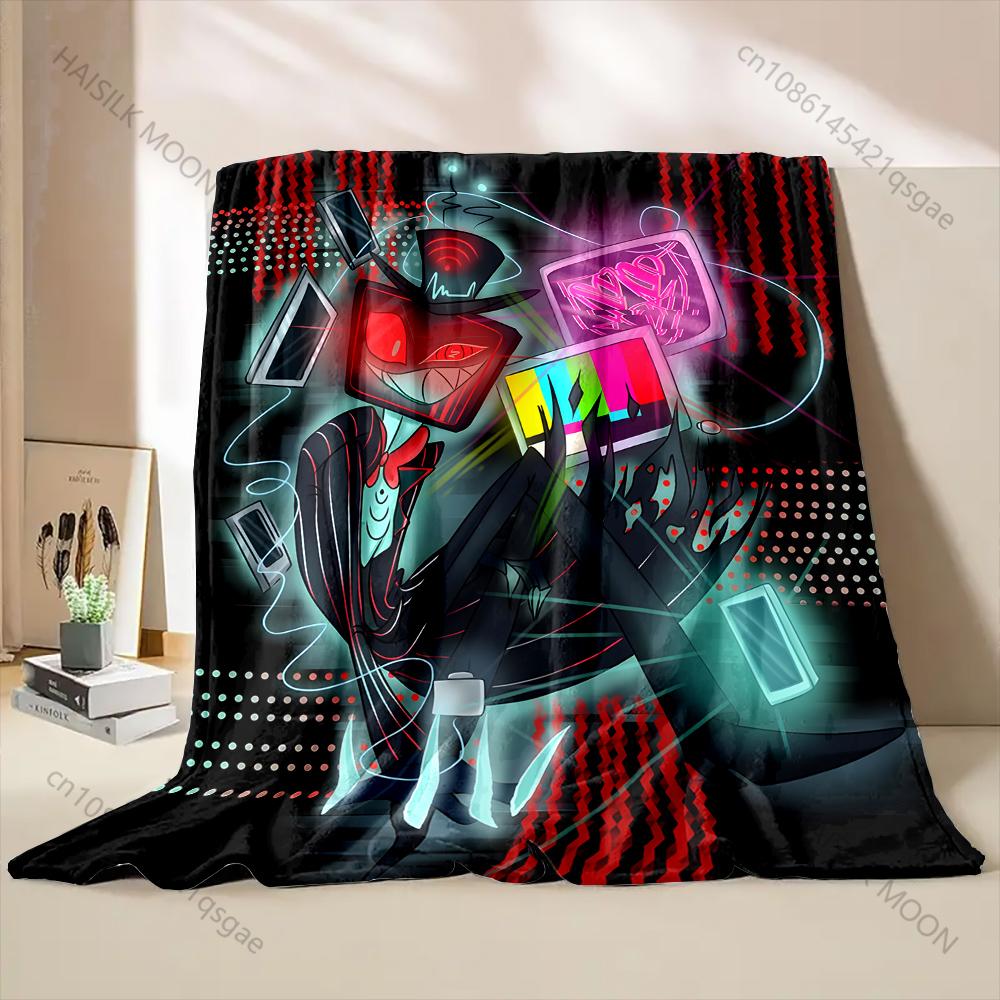 Multiple Styles TV Time Printed Cartoon Blanket Warm Soft and Comfortable Home Travel Blanket Sofa Blanket Luxury Gifts