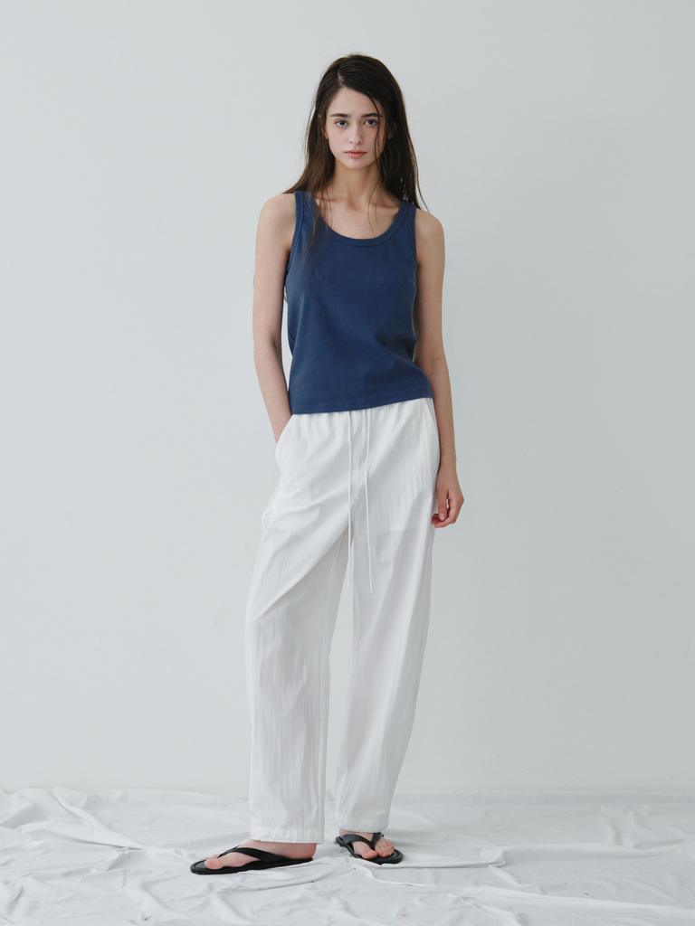 Reply Cotton String Pants_Off White
