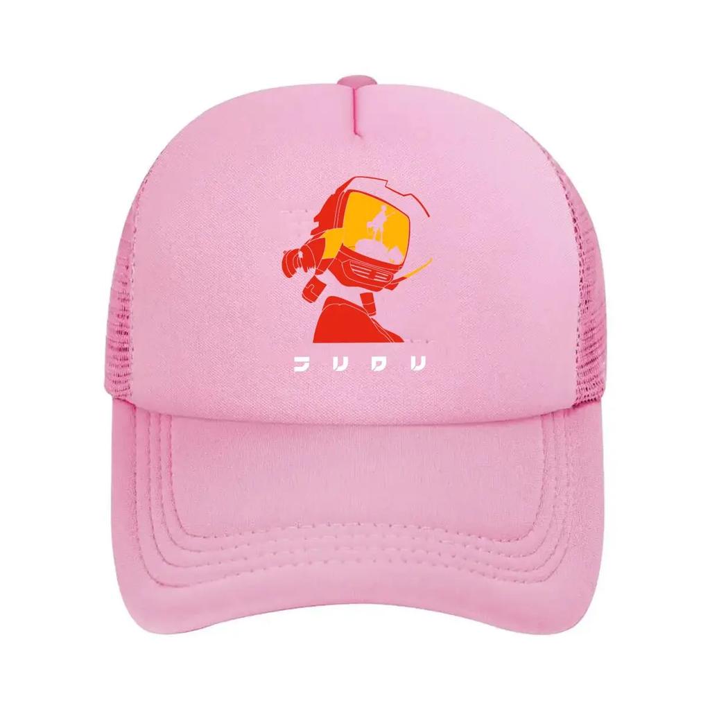 Red Astronaut Sci - Fi - Themed, Space Explorer Art Design Mesh Baseball Cap