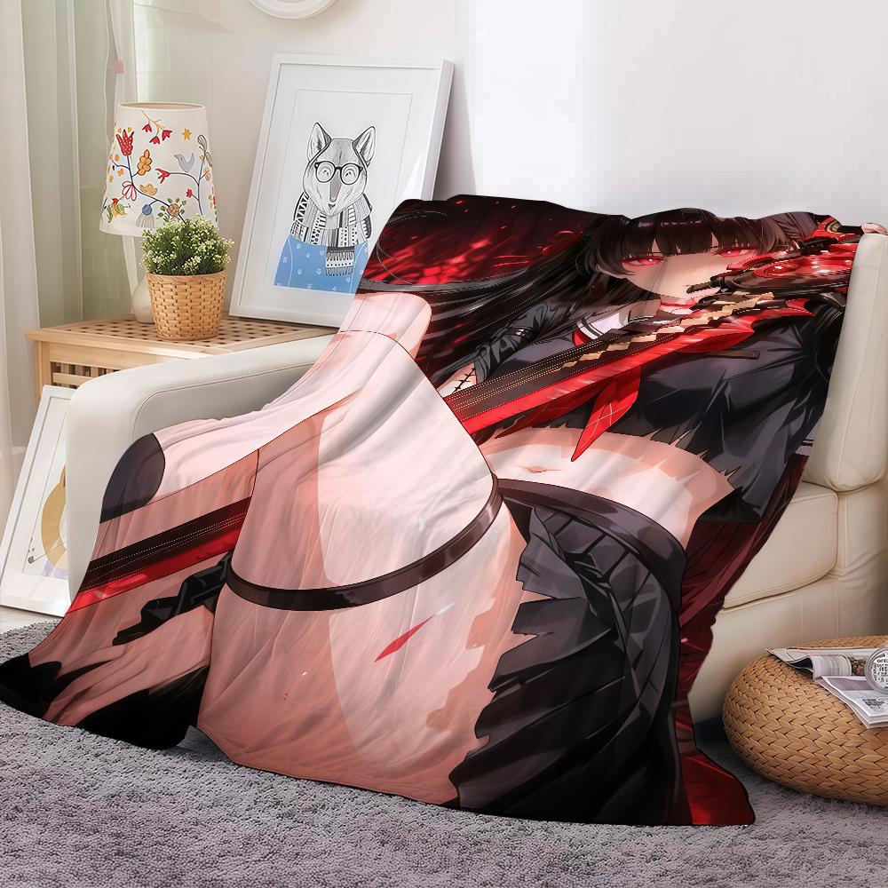 Wuthering Waves CHISA Blanket Warm And Soft Suitable For Bedroom Living Room Sofa Bed Office Travel Camping